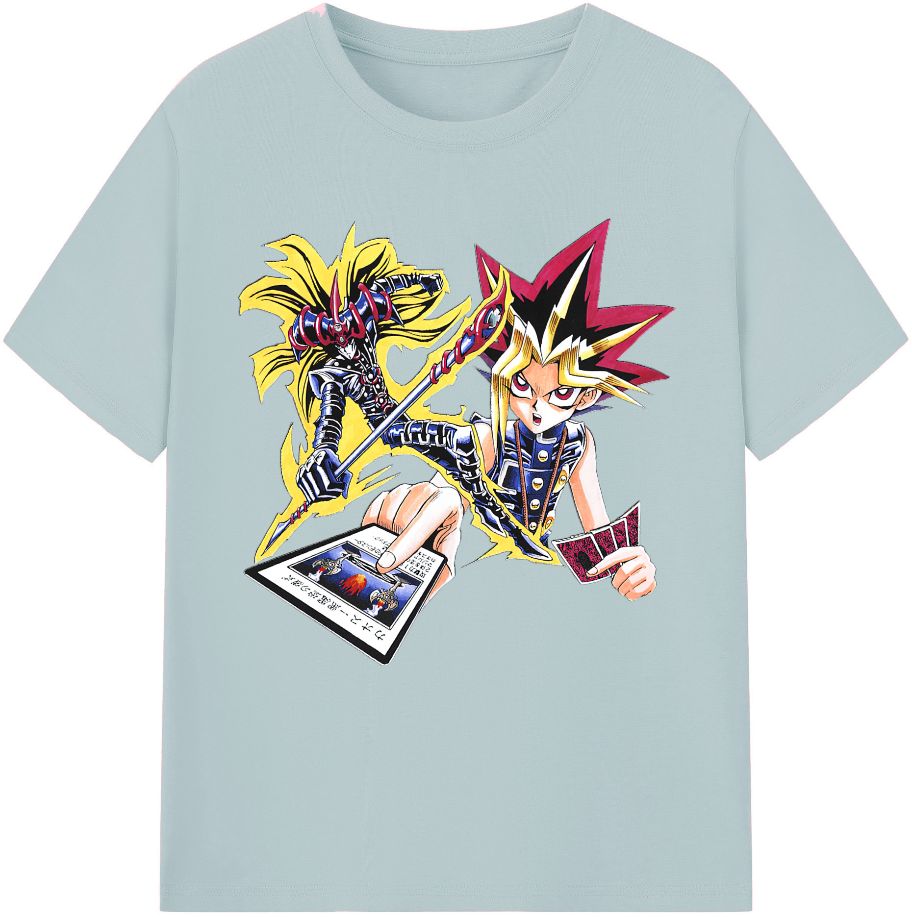 （画像用） 遊☆戯☆王 Yu-Gi-Oh! 綿100％半袖Tシャツ（フロントプリント）